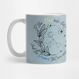 Velaris-Inspired "To The Stars" Tee SJM ACOTAR Mug